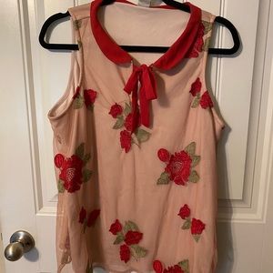 Lauren Conrad Rose Blouse